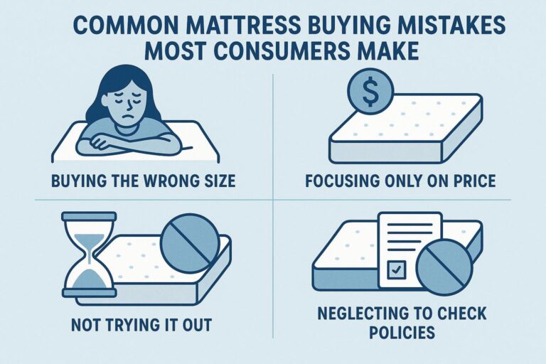 Common Mattress Buying Mistakes Most Consumers Make
